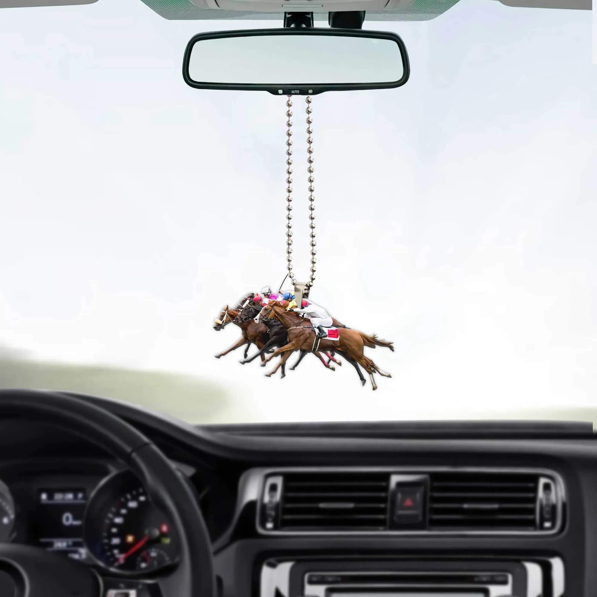 Gearhuman 3D Horse Racing Car Hanging