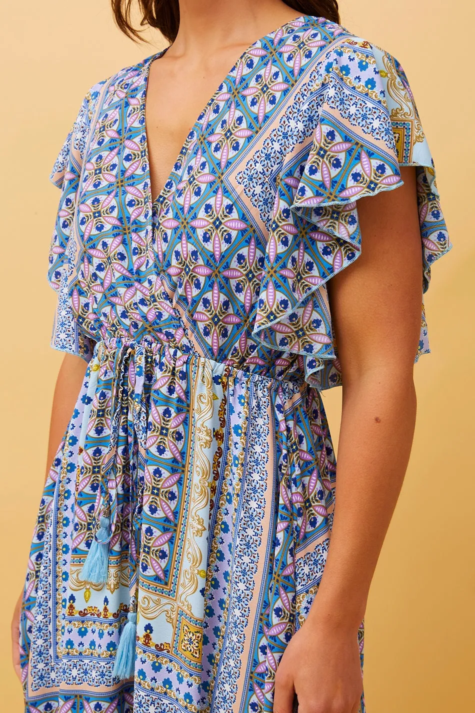 GEMALLA BOHO FLORAL MAXI DRESS