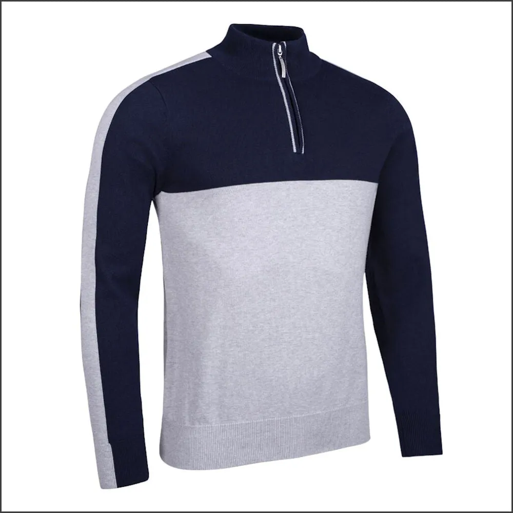 Glenmuir Elgin Zip cotton Sweater>