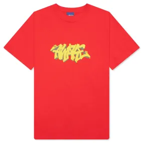 Graffiti Tee - Red