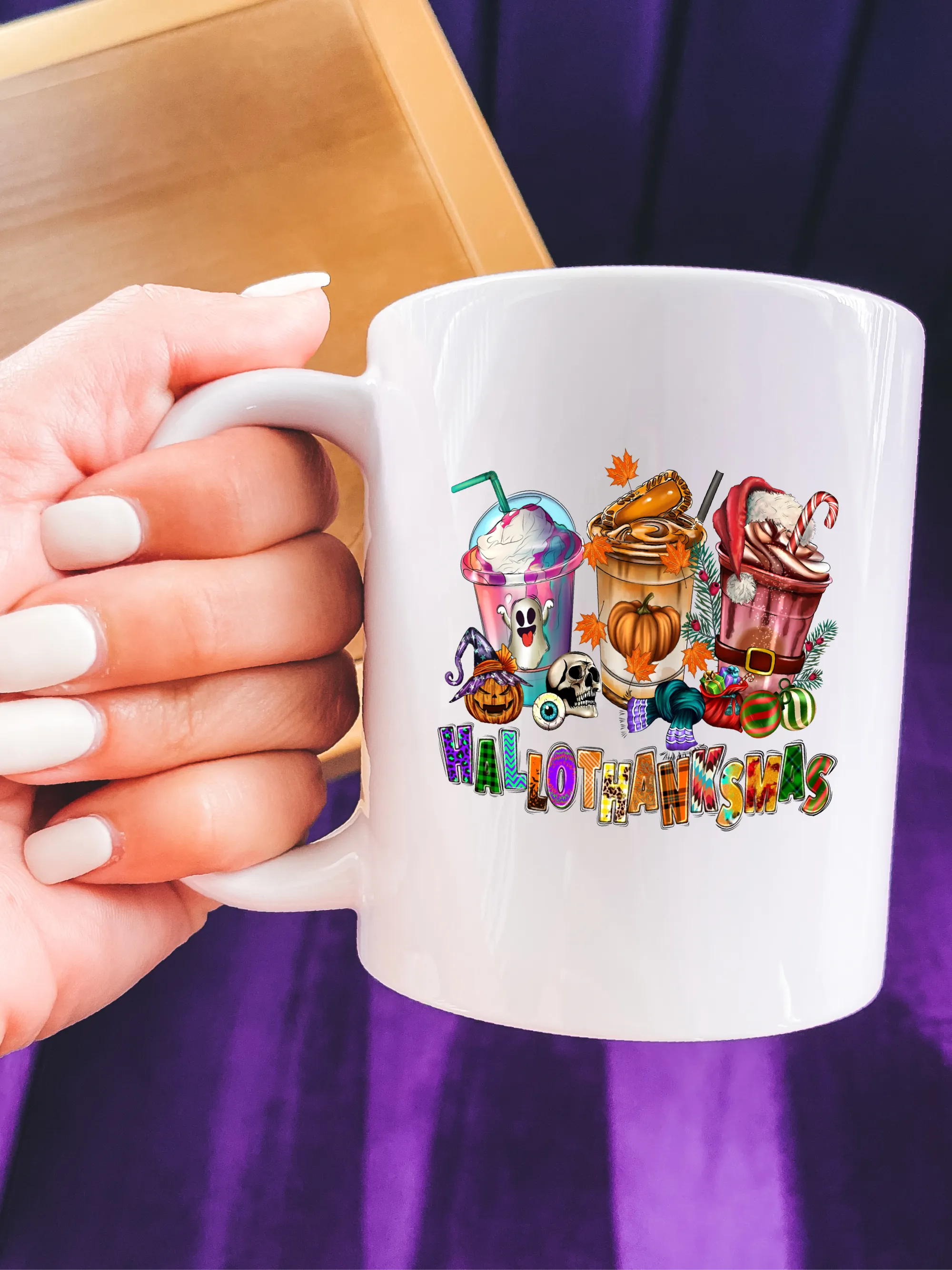 Hallothanksmas Mug