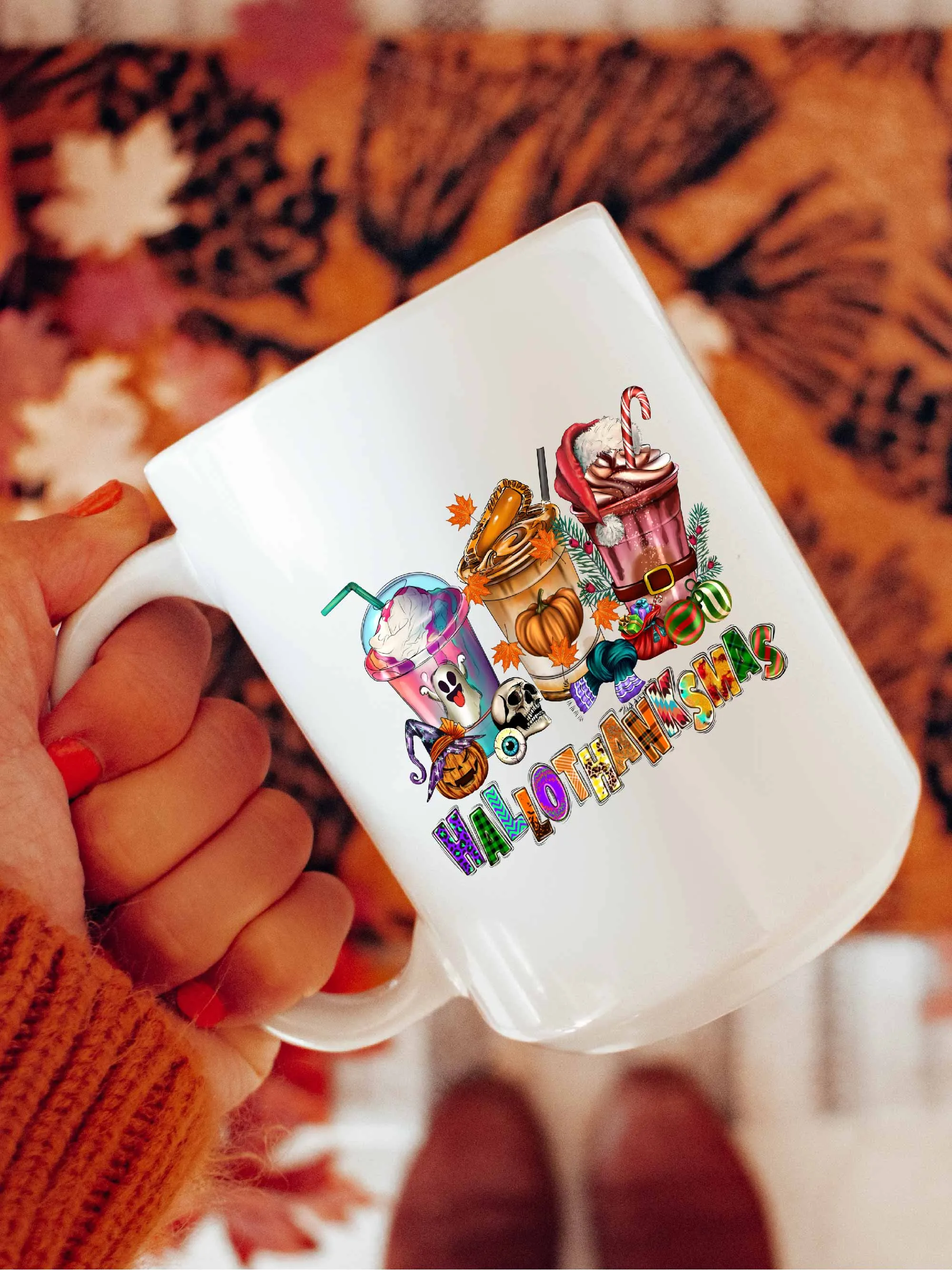 Hallothanksmas Mug