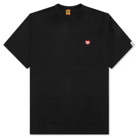 Heart Badge T-Shirt - Black