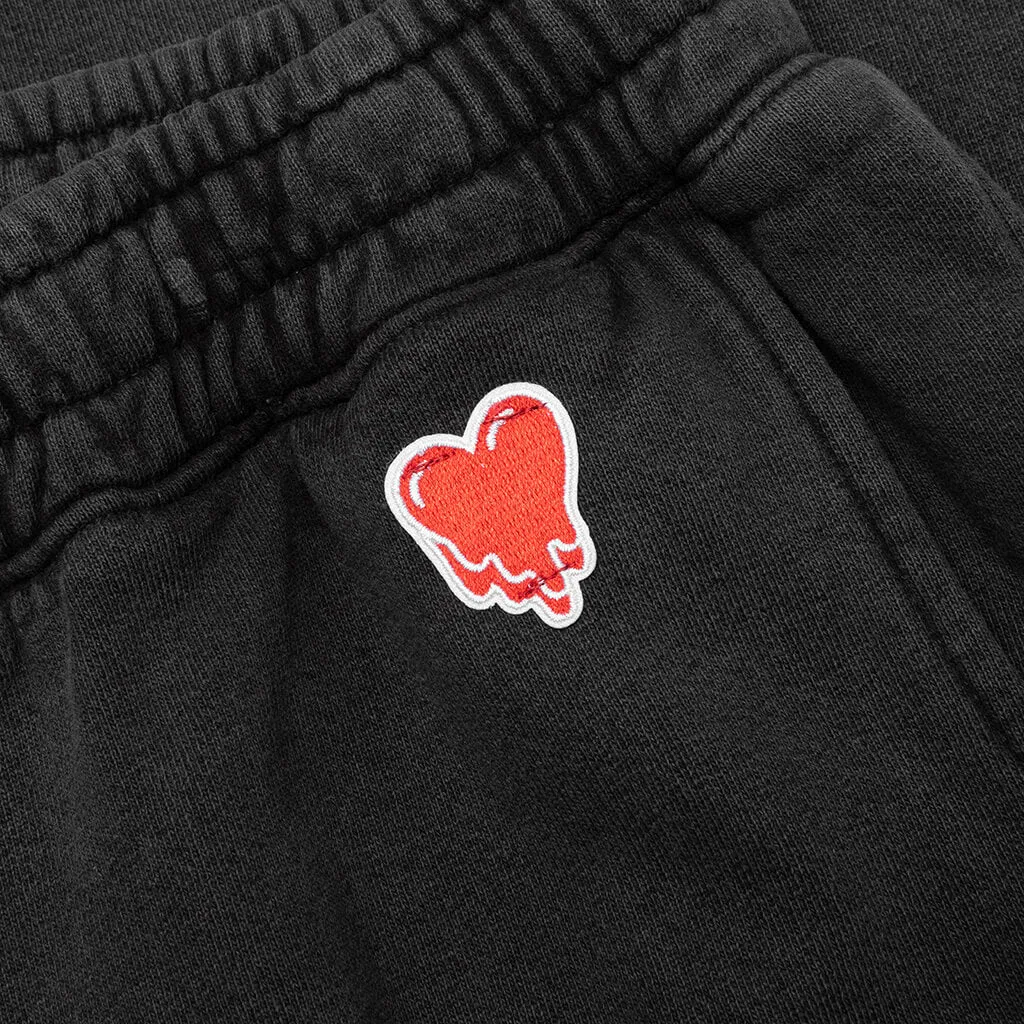 Heart Sweatpant - Charcoal