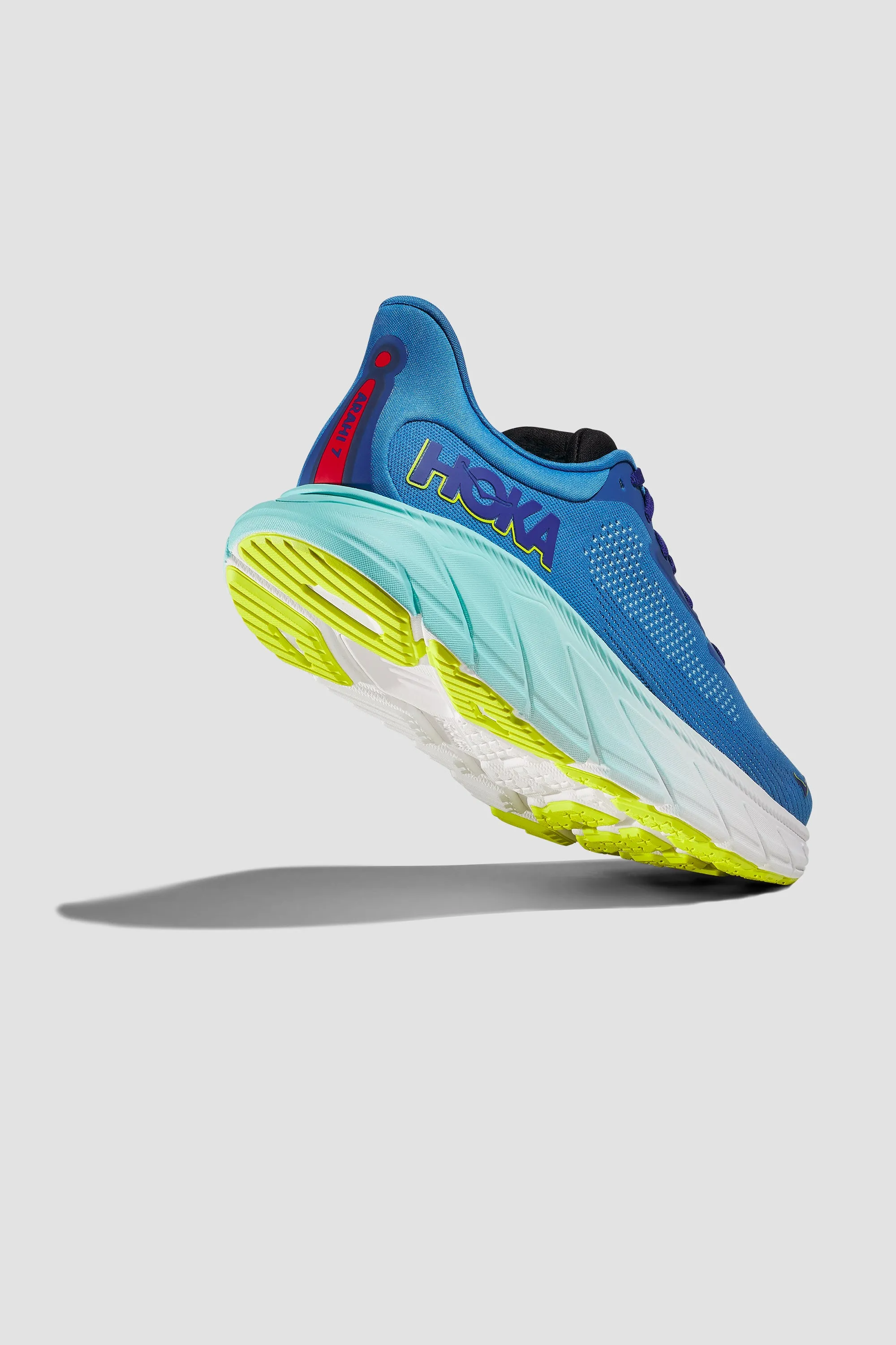 HOKA Men's Arahi 7 in Virtual Blue/Cerise