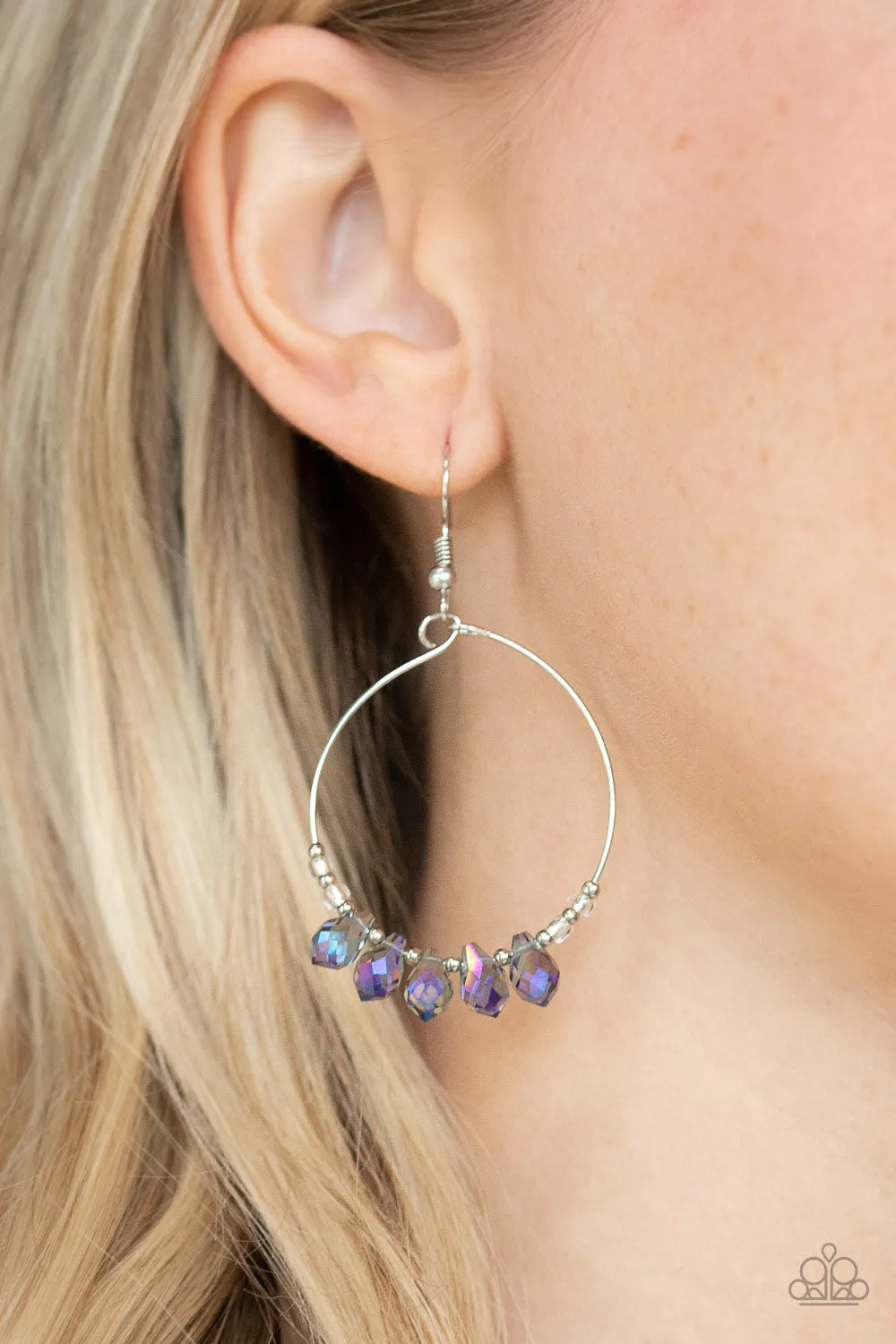 Holographic Hoops - Multi Earring