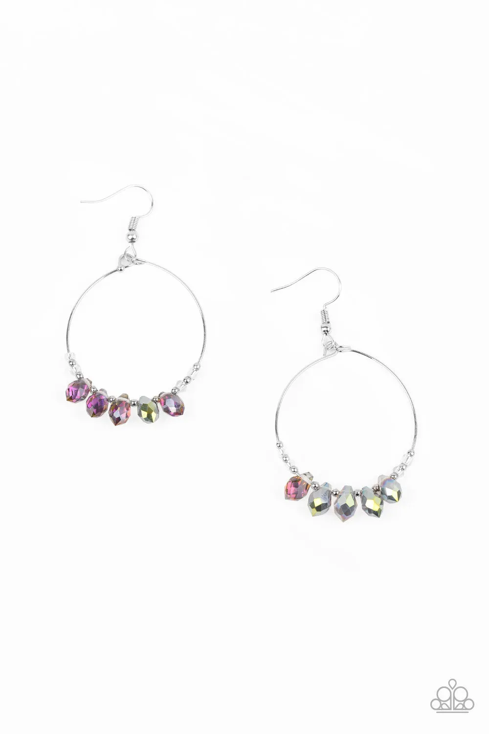 Holographic Hoops - Multi Earring