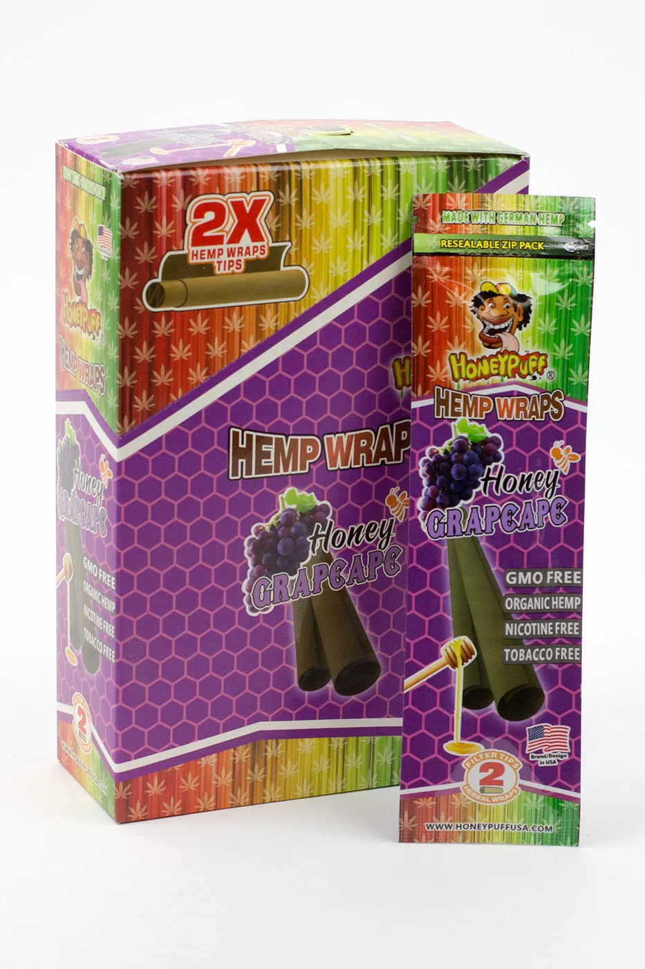 HONEYPUFF Fruit Flavored Hemp Wraps