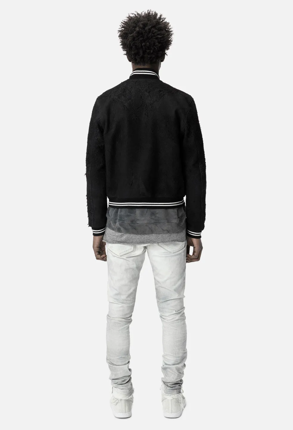 John Elliott X Blackmeans Yuji Stadium Jacket / Black