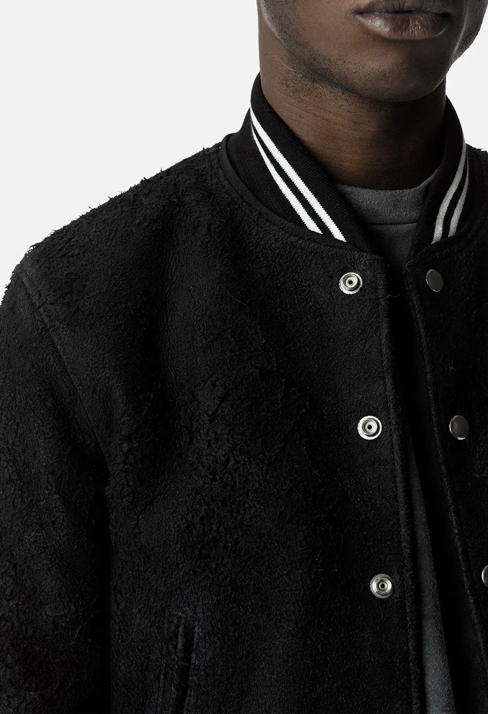 John Elliott X Blackmeans Yuji Stadium Jacket / Black