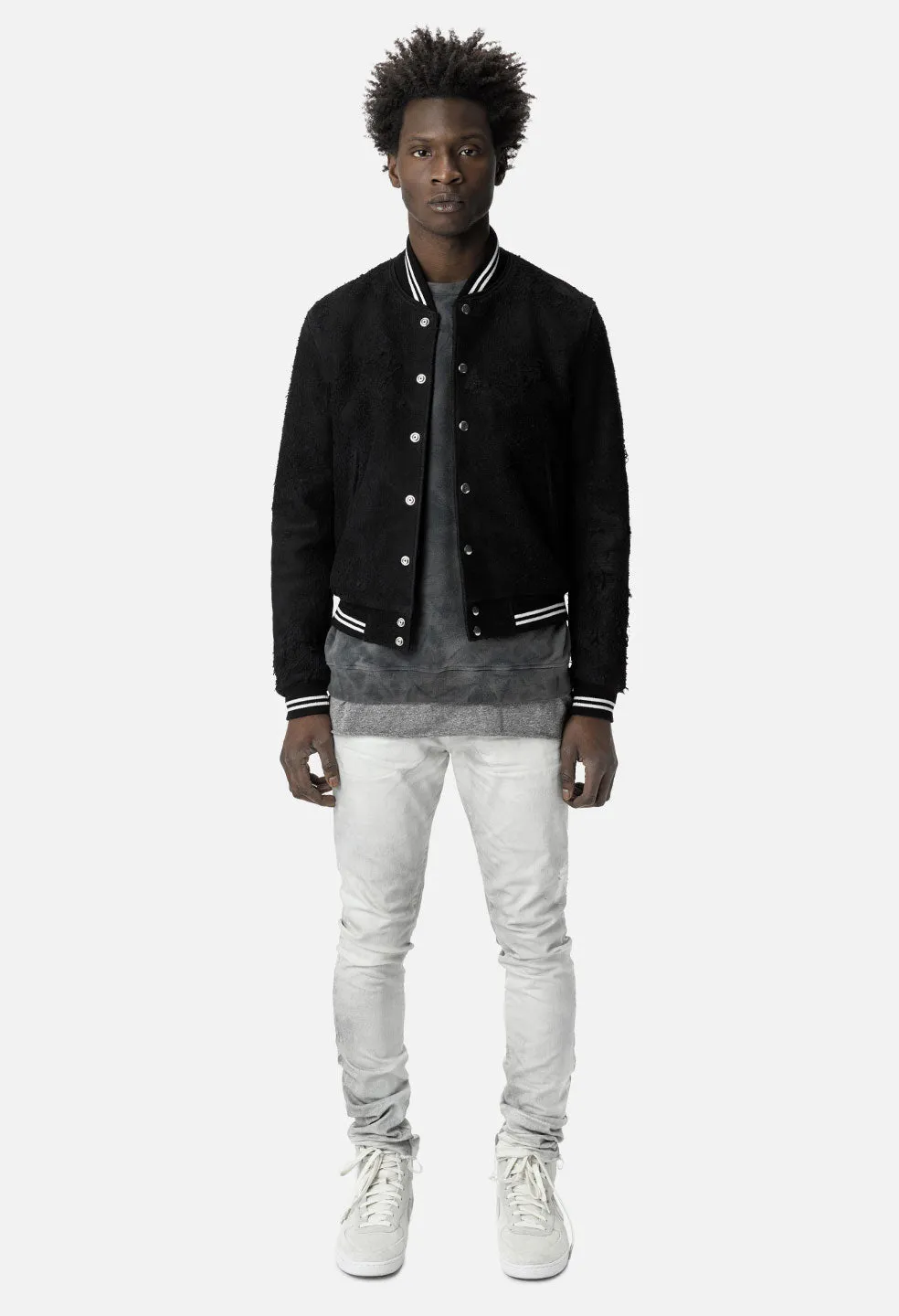 John Elliott X Blackmeans Yuji Stadium Jacket / Black