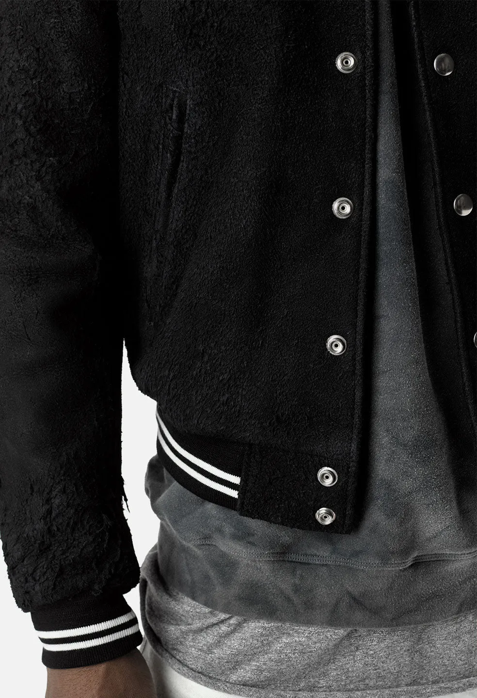 John Elliott X Blackmeans Yuji Stadium Jacket / Black