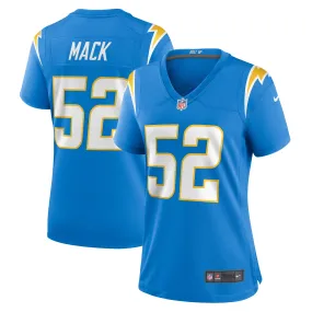 Khalil Mack Los Angeles Chargers Nike Women's Game Jersey - Powder Blue