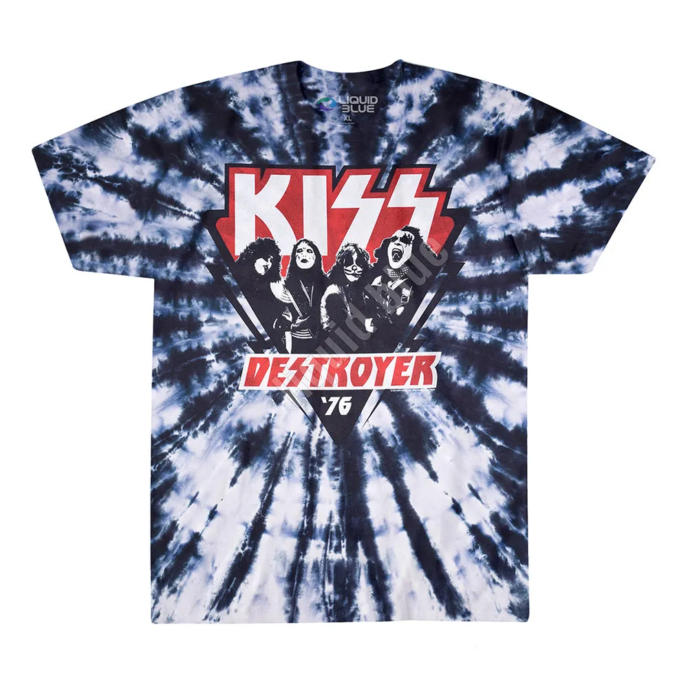 KISS DESTROYER '76 TIE-DYE TEE