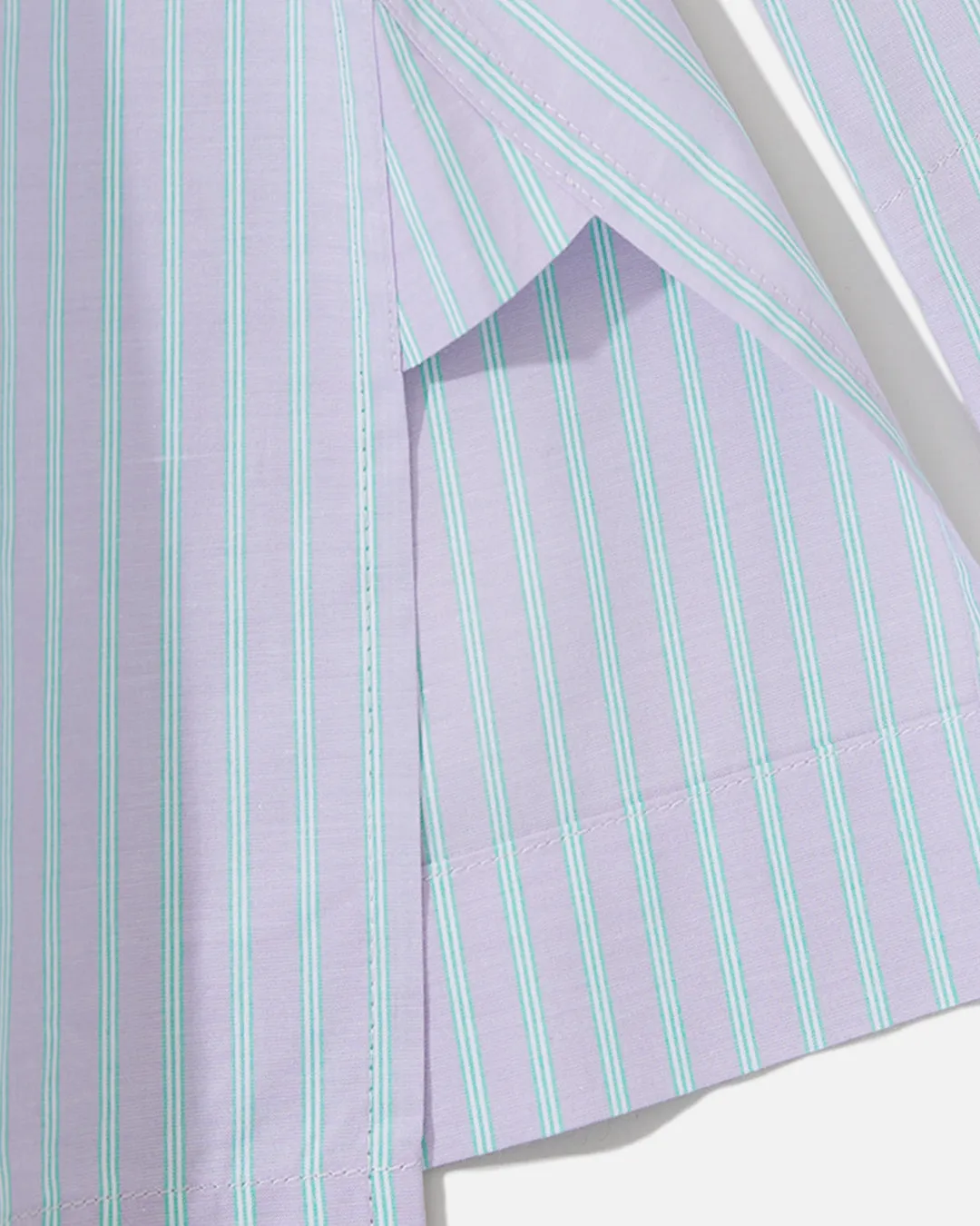 Kolla Shirt - Lilac Stripe