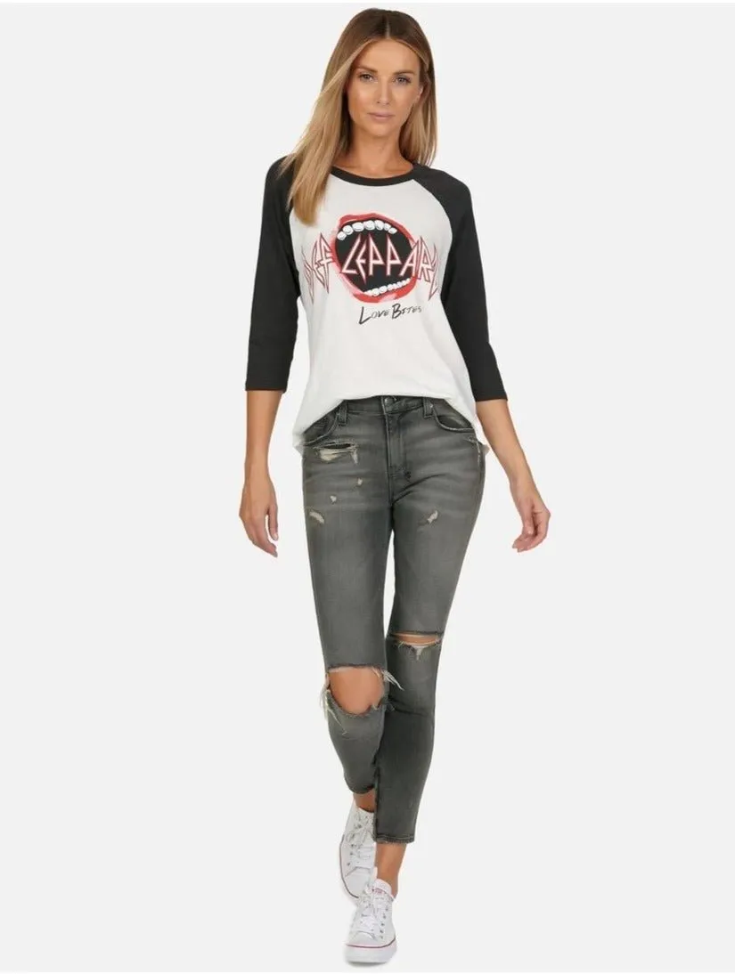 Lauren Moshi Kenya Love Bites II Baseball Tee