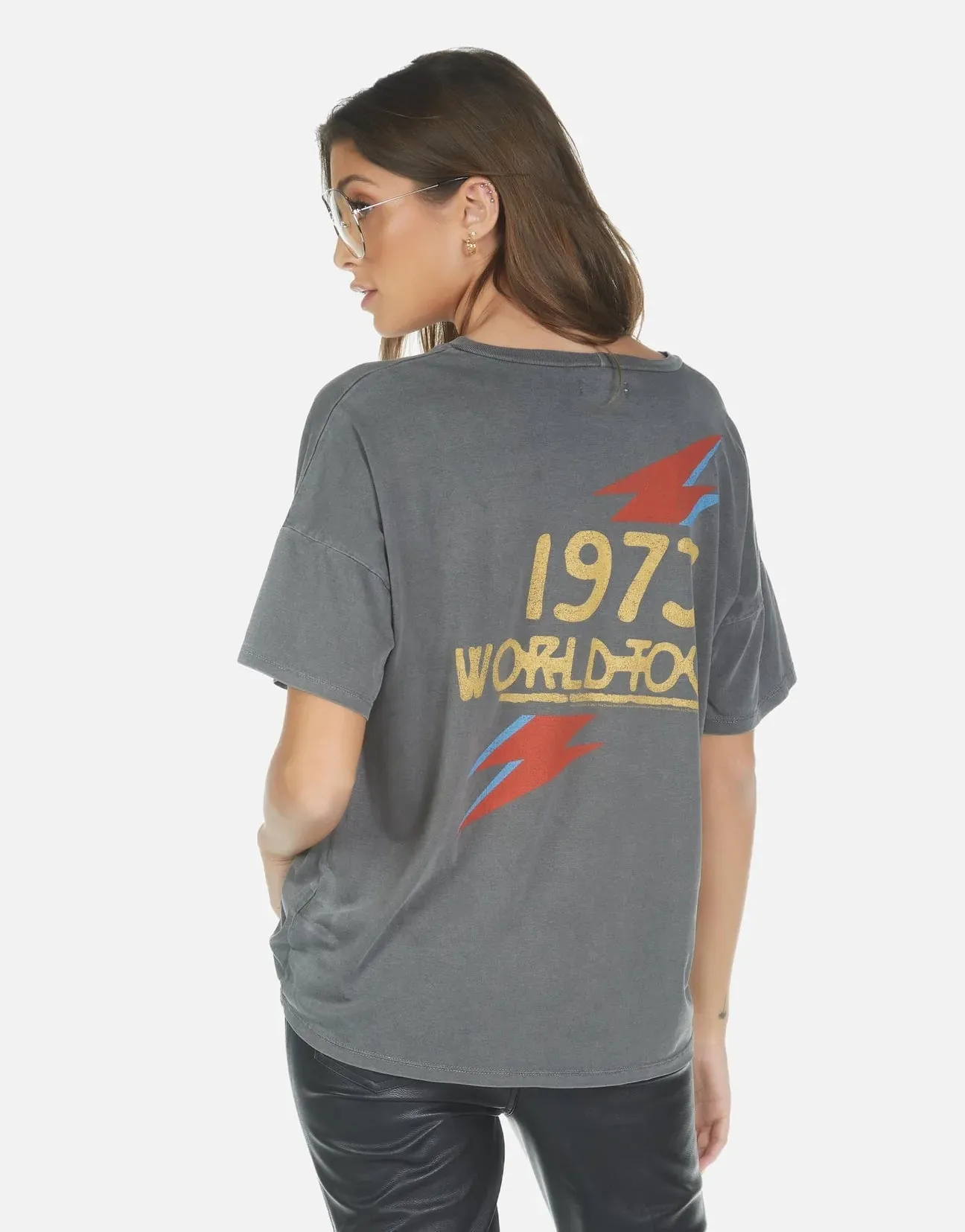 Lauren Moshi Liberty Bowie 1973 Tour Tee