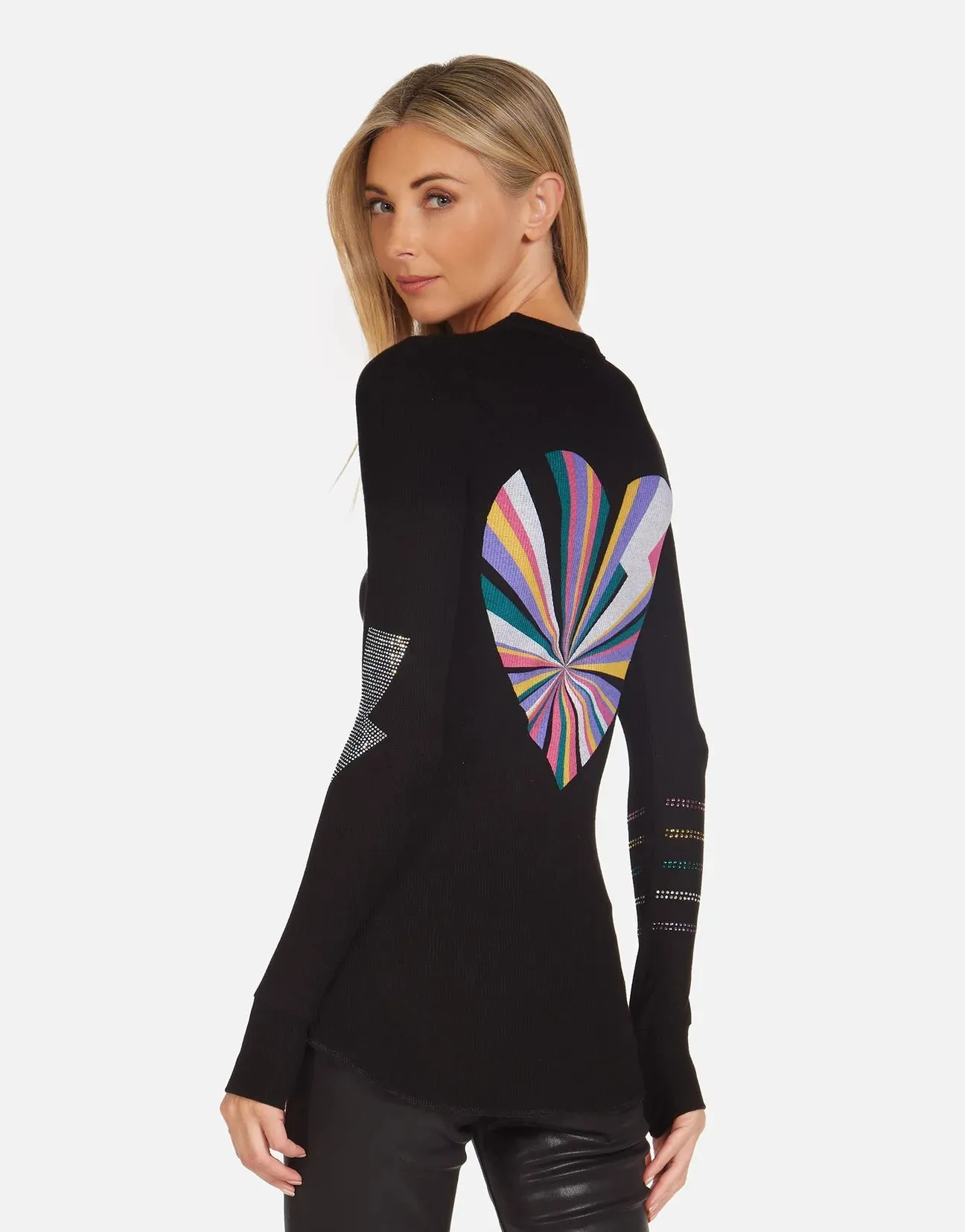 Lauren Moshi McKinley Rays of Love Thermal Top