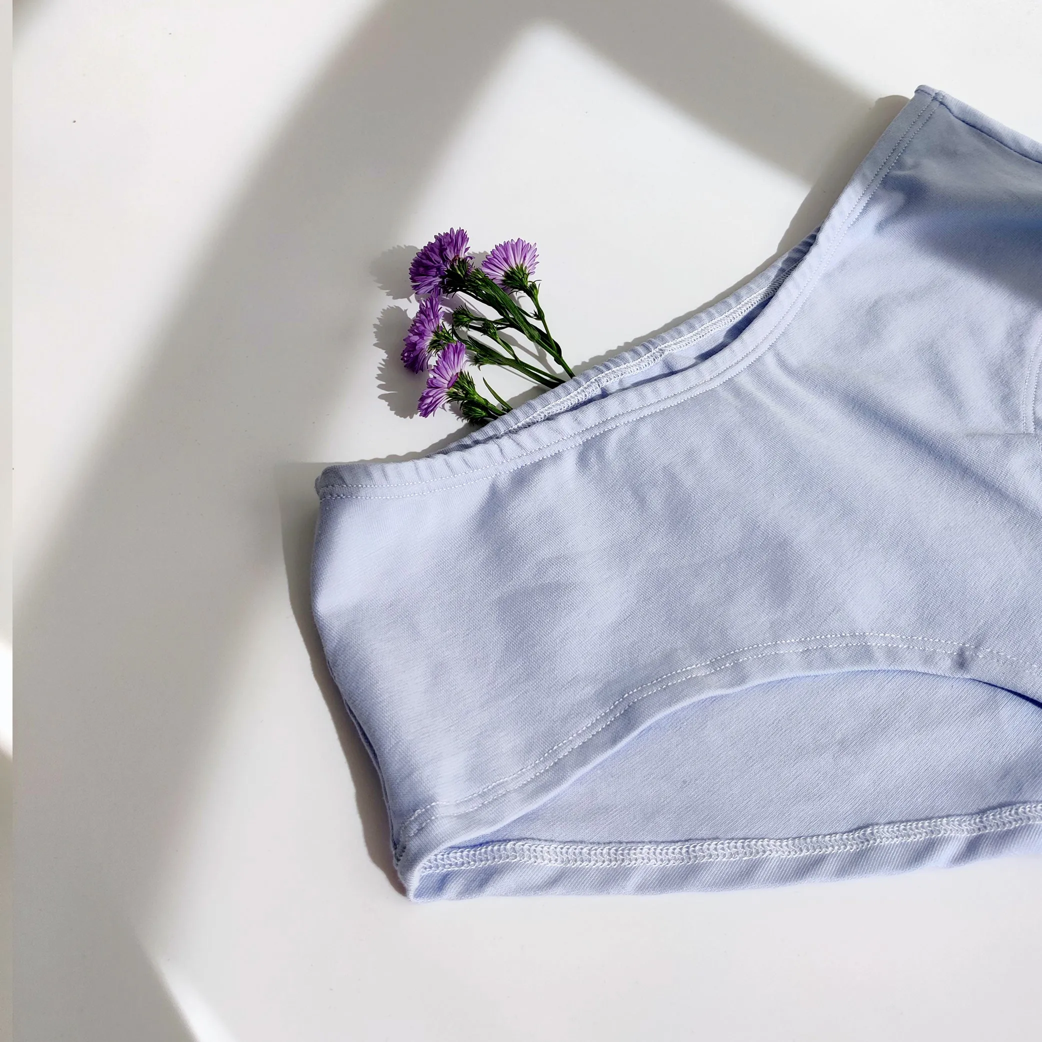 Lavender Organic Cotton Hipster Panty