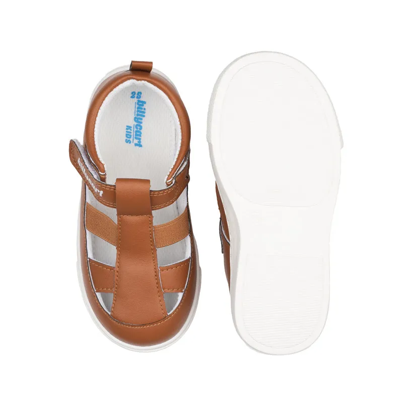 LENNIE tan unisex toddler sandals