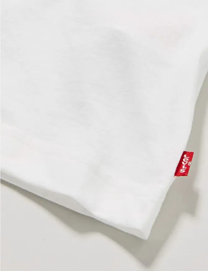 Levi's KIds Short sleeve T-shirt Logo Tee 8E8568-001 white