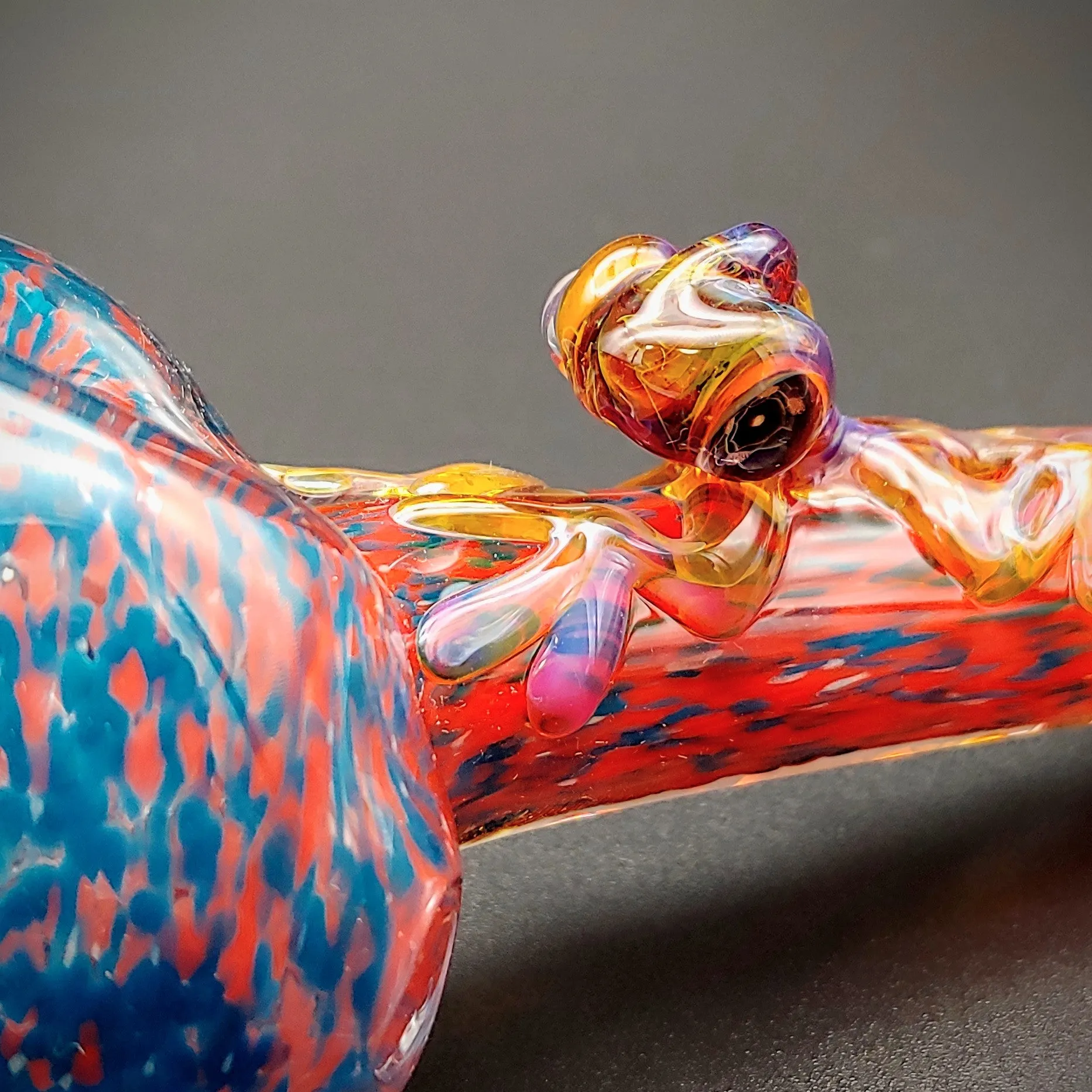 Lizard Frit Hand Pipe