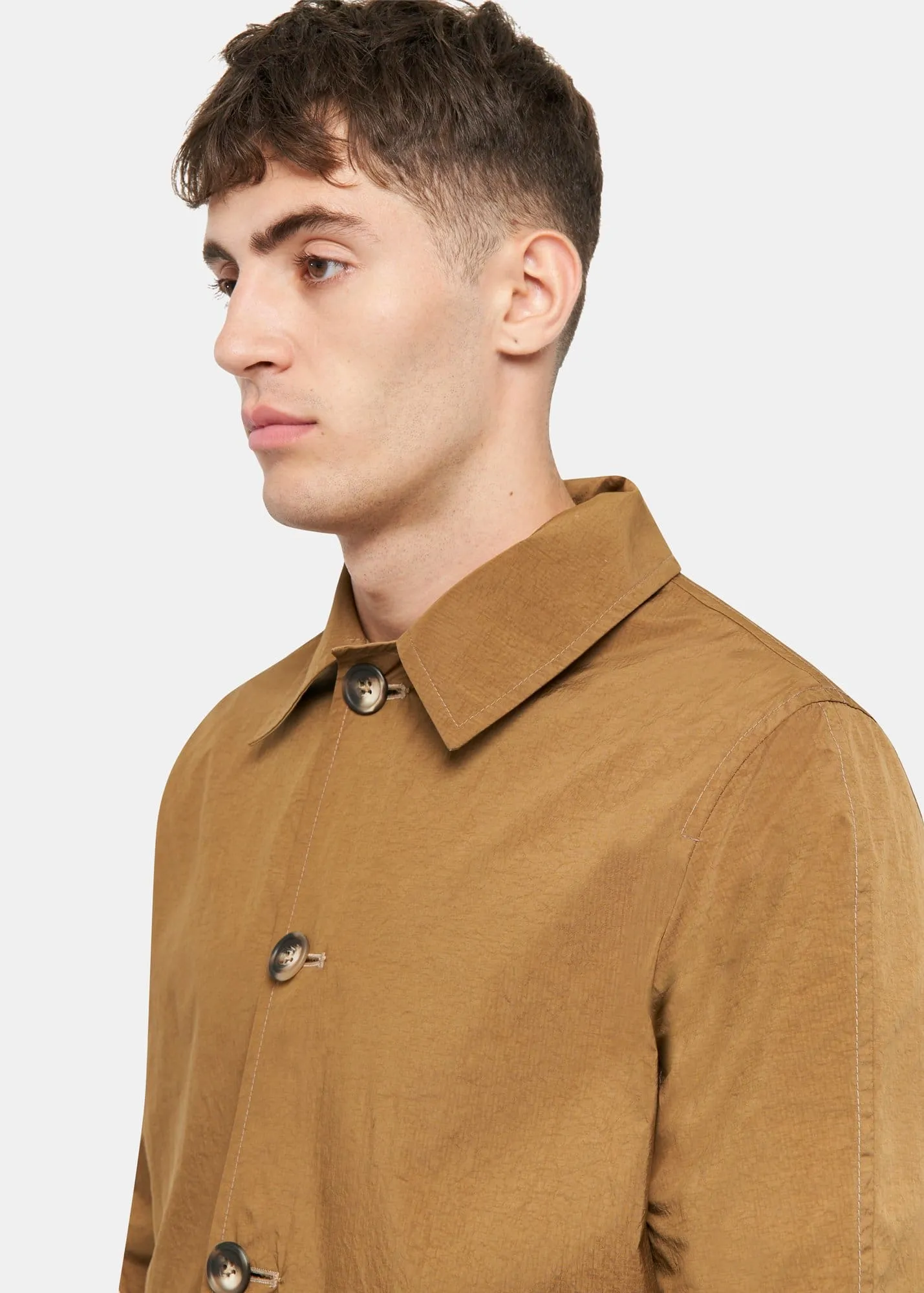 Lou Dalton x Gloverall Reversible Utility Jacket Tobacco