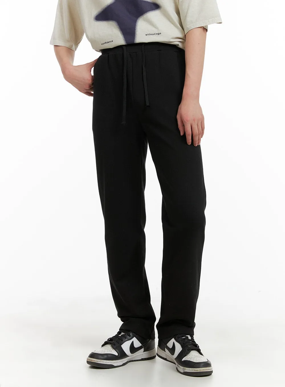 Men's Cotton Straight Pants IA401