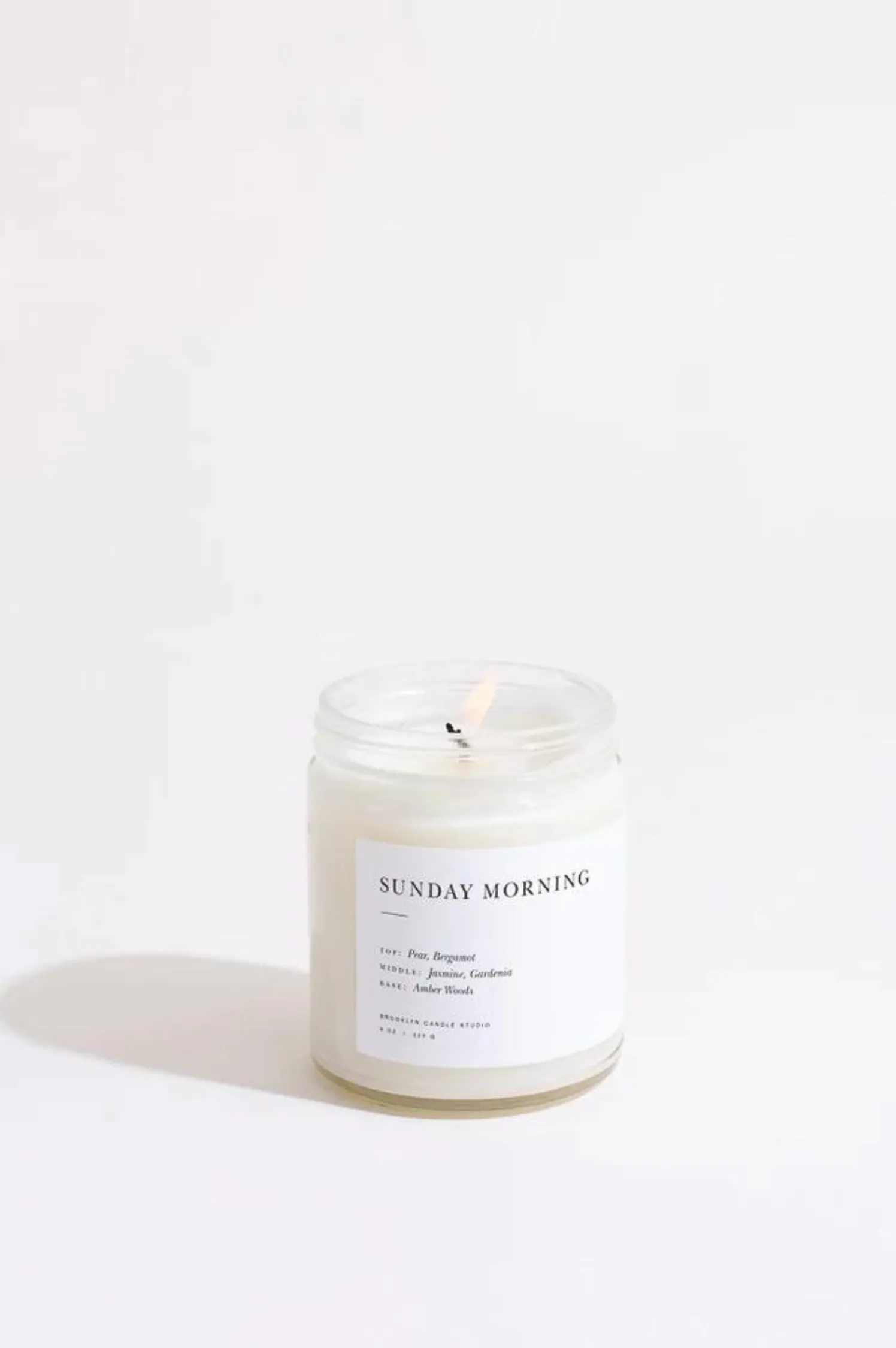 Minimalist Candle-Sunday Morning