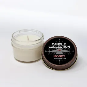 Money Candle Collection 4oz Glass Soy Candle