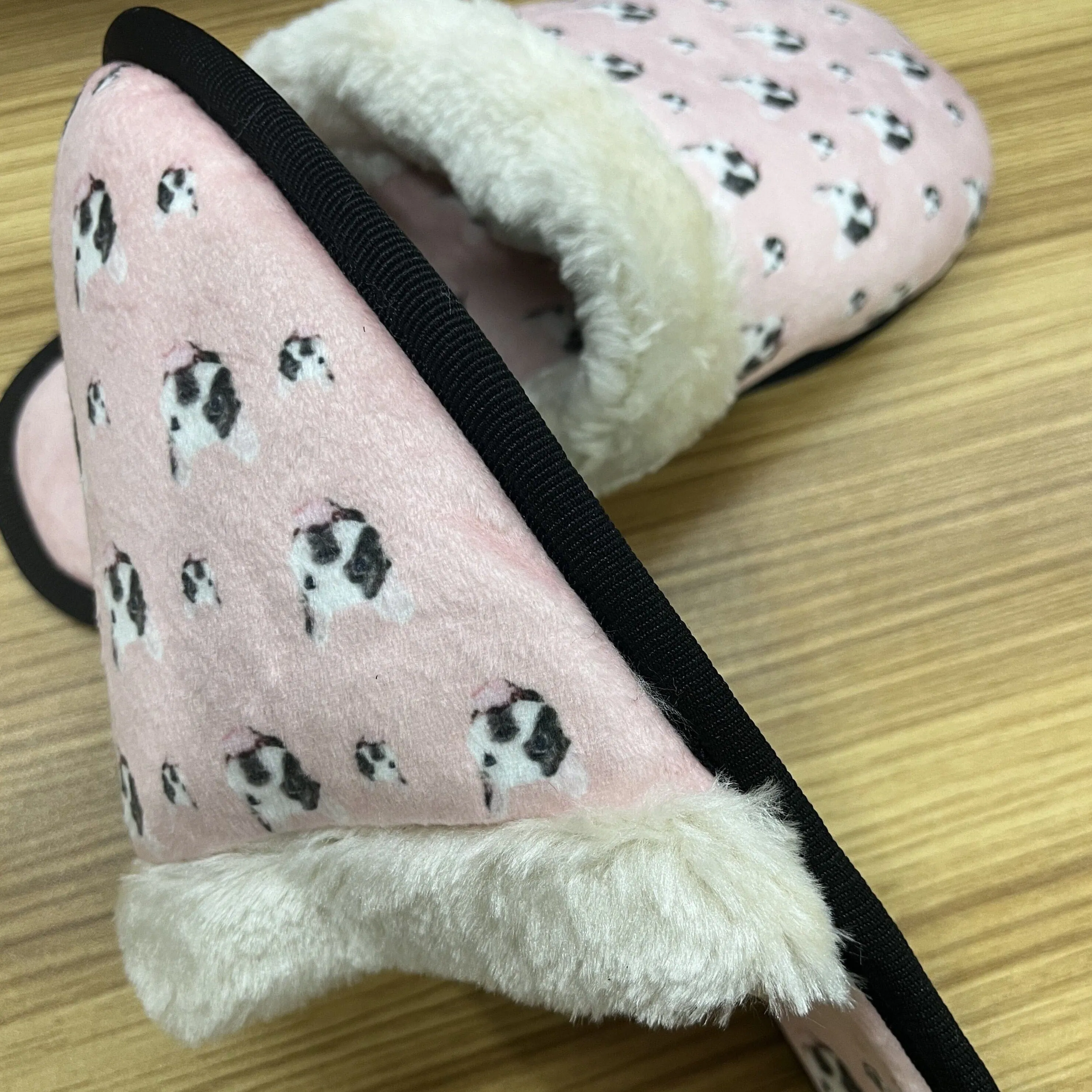 New Product Discounts-Custom Face Fuzzy Slippers for Women and Men Personalized Photo Non-Slip Slippers Indoor Warm House Shoes