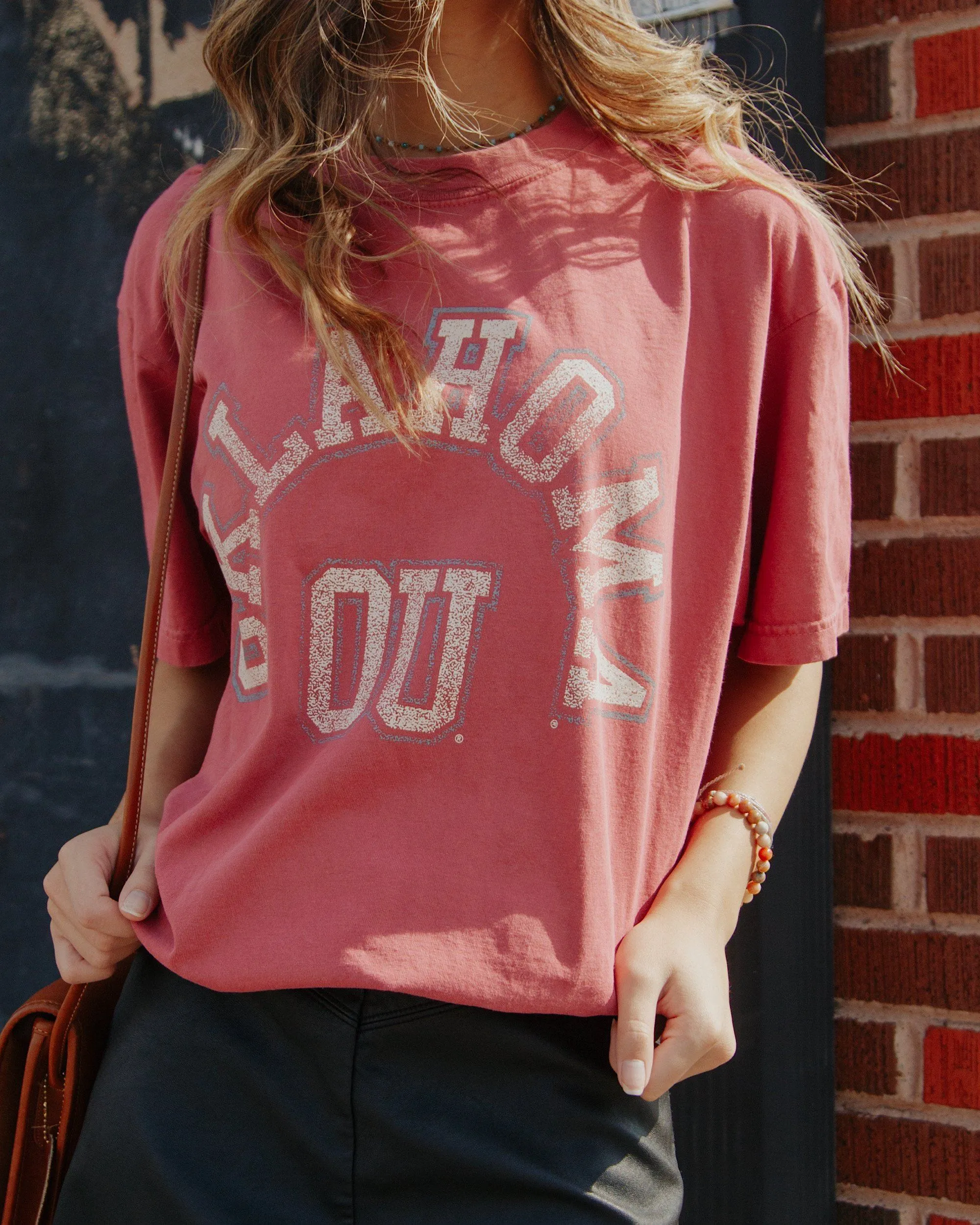 OU Mega Arch Crimson Tee