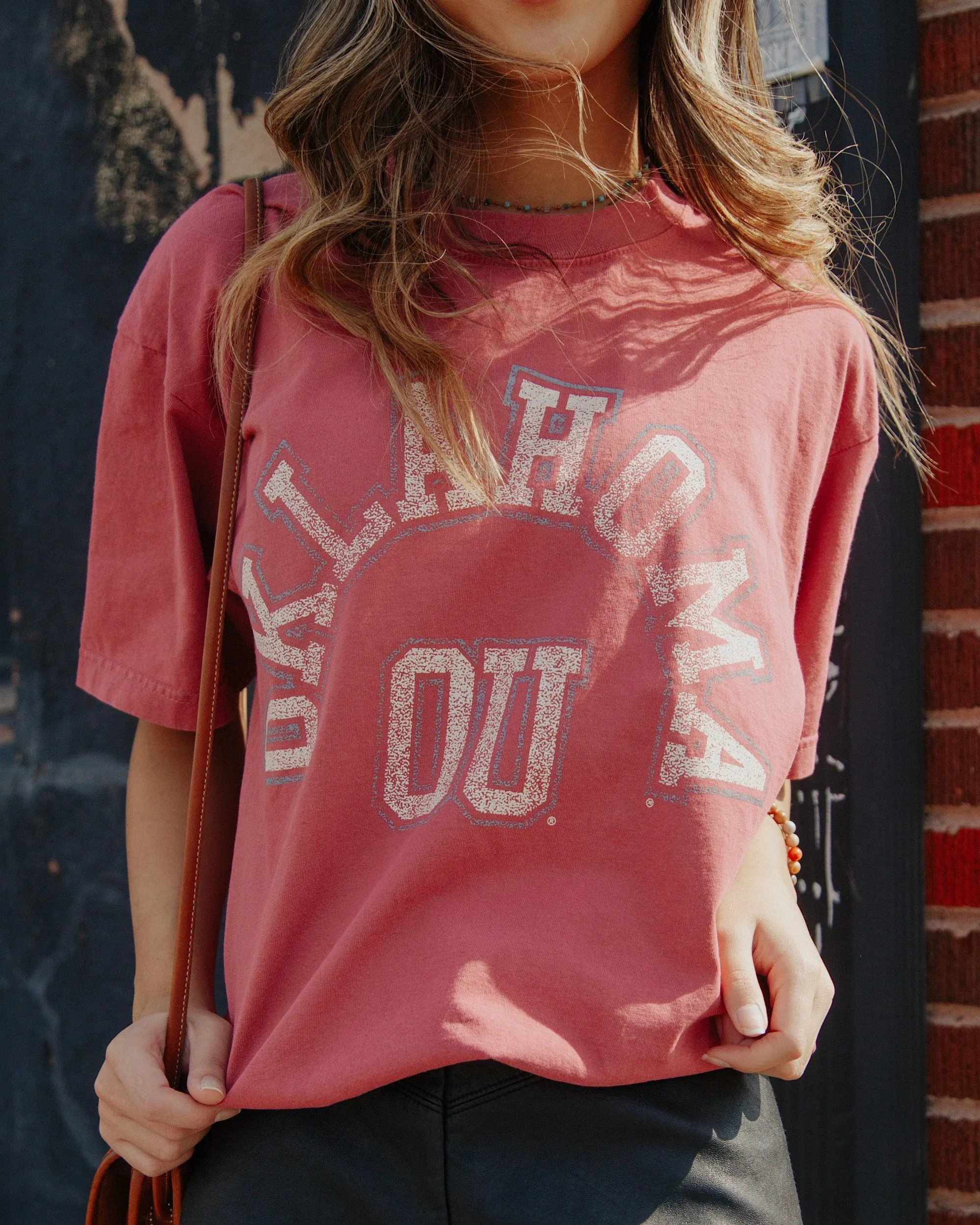 OU Mega Arch Crimson Tee