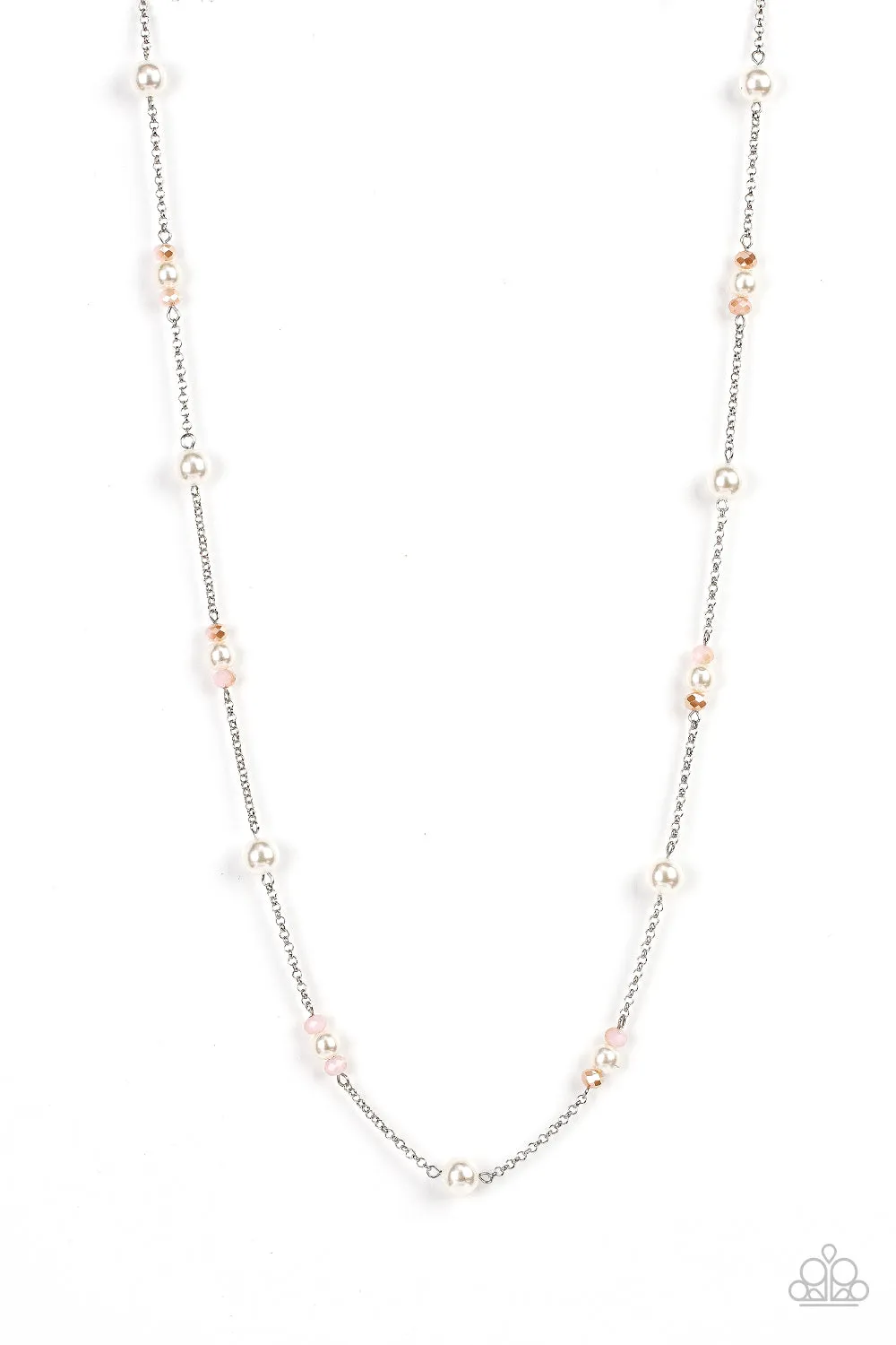 Paparazzi Keep Your Eye on the BALLROOM - Pink Necklace