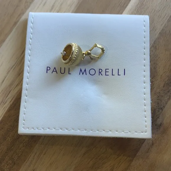 Paul Morelli Bell: Paul Morelli Linea Meditation Bell 14mm 18k gold