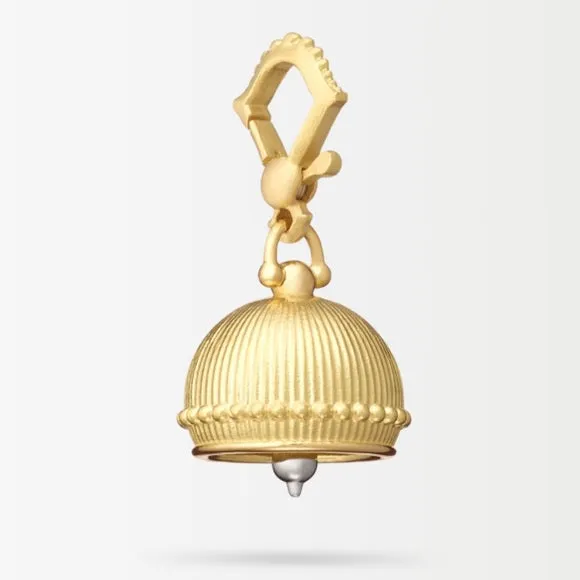 Paul Morelli Bell: Paul Morelli Linea Meditation Bell 14mm 18k gold