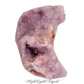 Pink Amethyst Polished Geode - Pink Crystals!