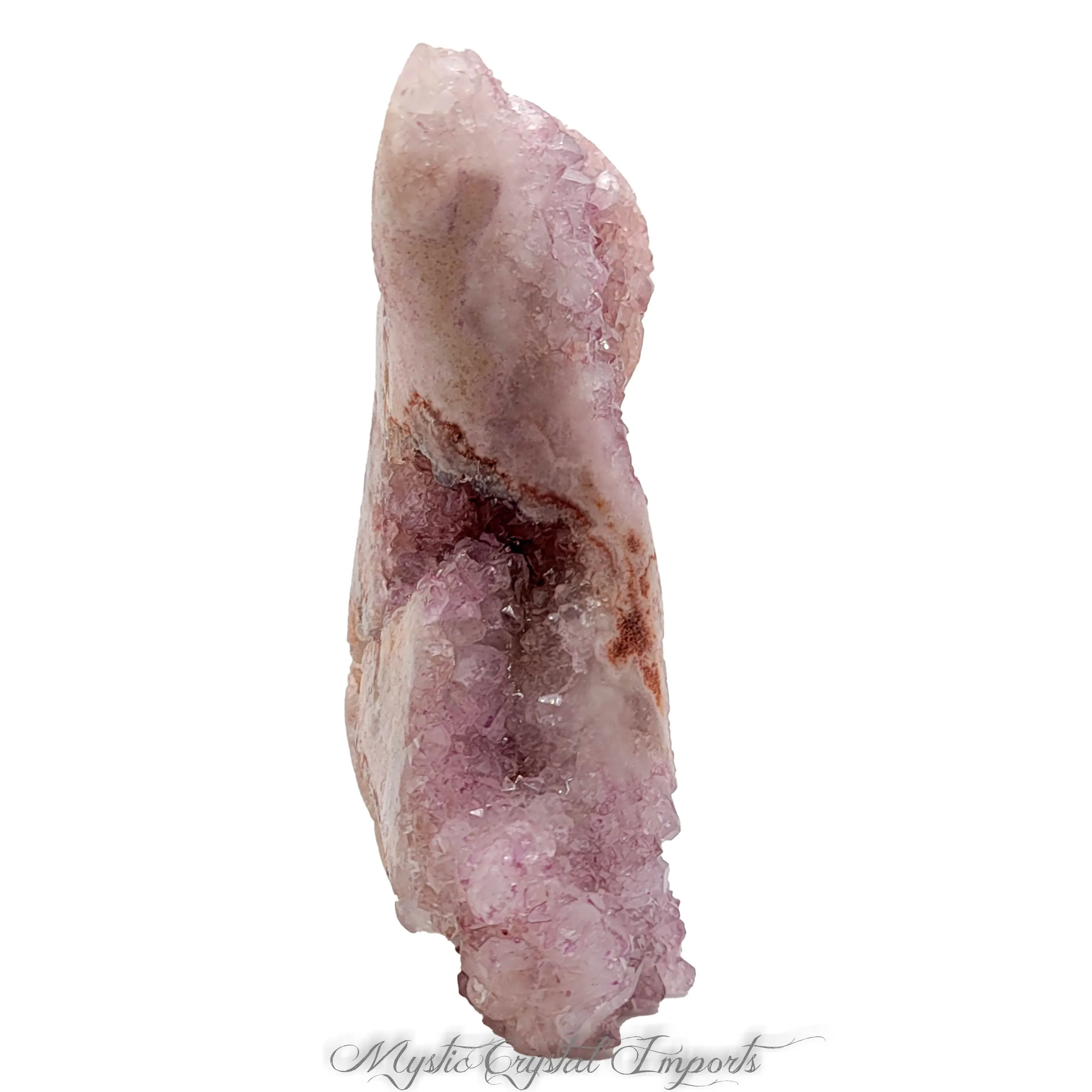 Pink Amethyst Polished Geode - Pink Crystals!