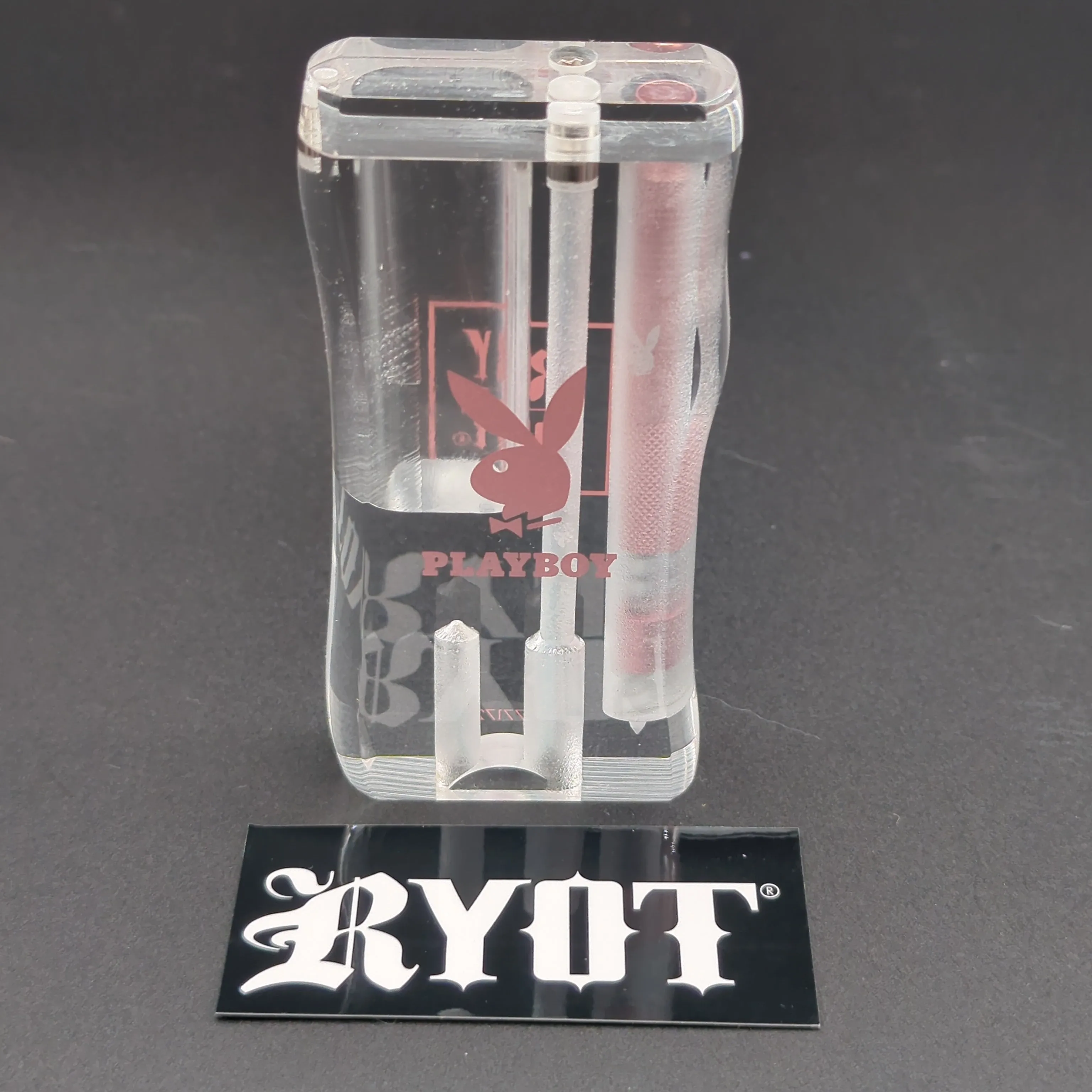 PLAYBOY by RYOT Acrylic Magnetic Dugout with Spring One Hitter