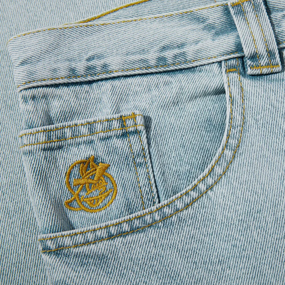 Polar Skate Co. '93! Denim Pants Light Blue