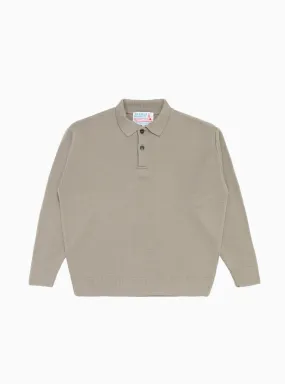 Polo Sweater Fawn Grey