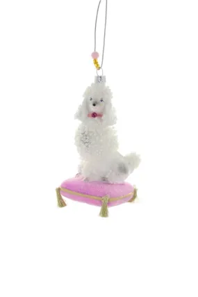 POODLE DOG ORNAMENT