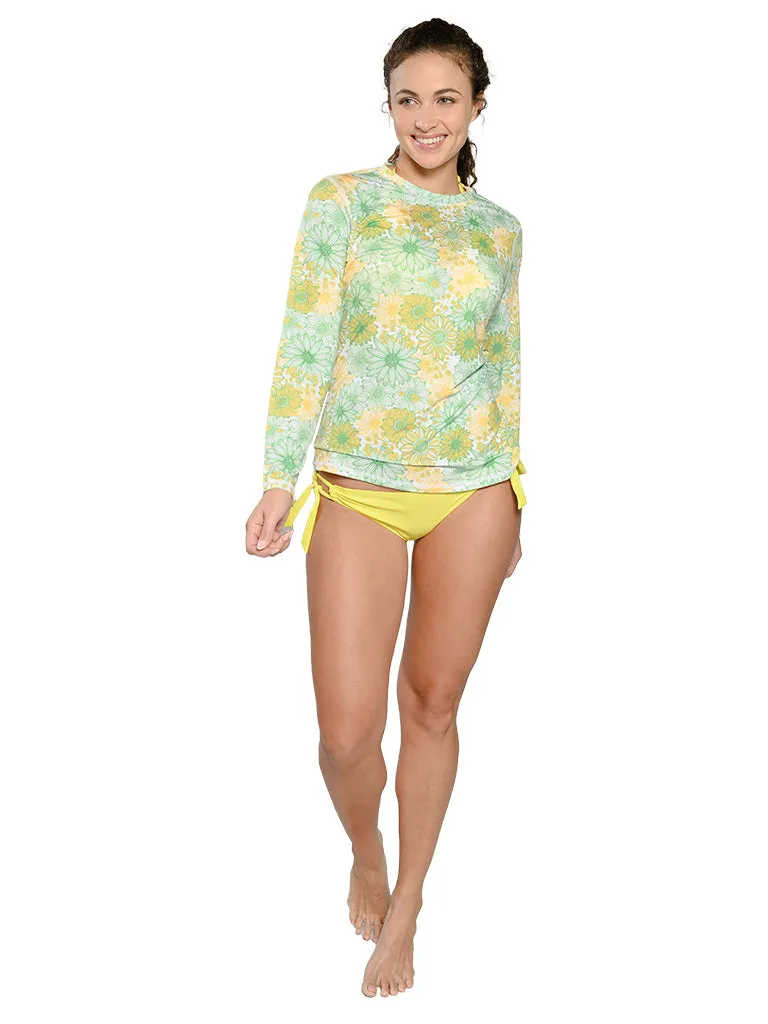 Printed women's Long Sleeve Ultra Lightweight Sun Shirts in lively tropical and florals