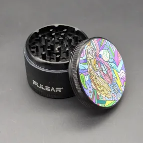 Pulsar Artist Series Grinder | Robotic Owl | 4pc | 2.5