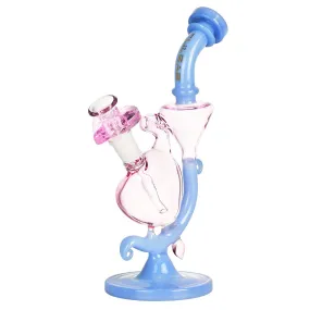 Pulsar Heart Recycler Water Pipe 8.5"