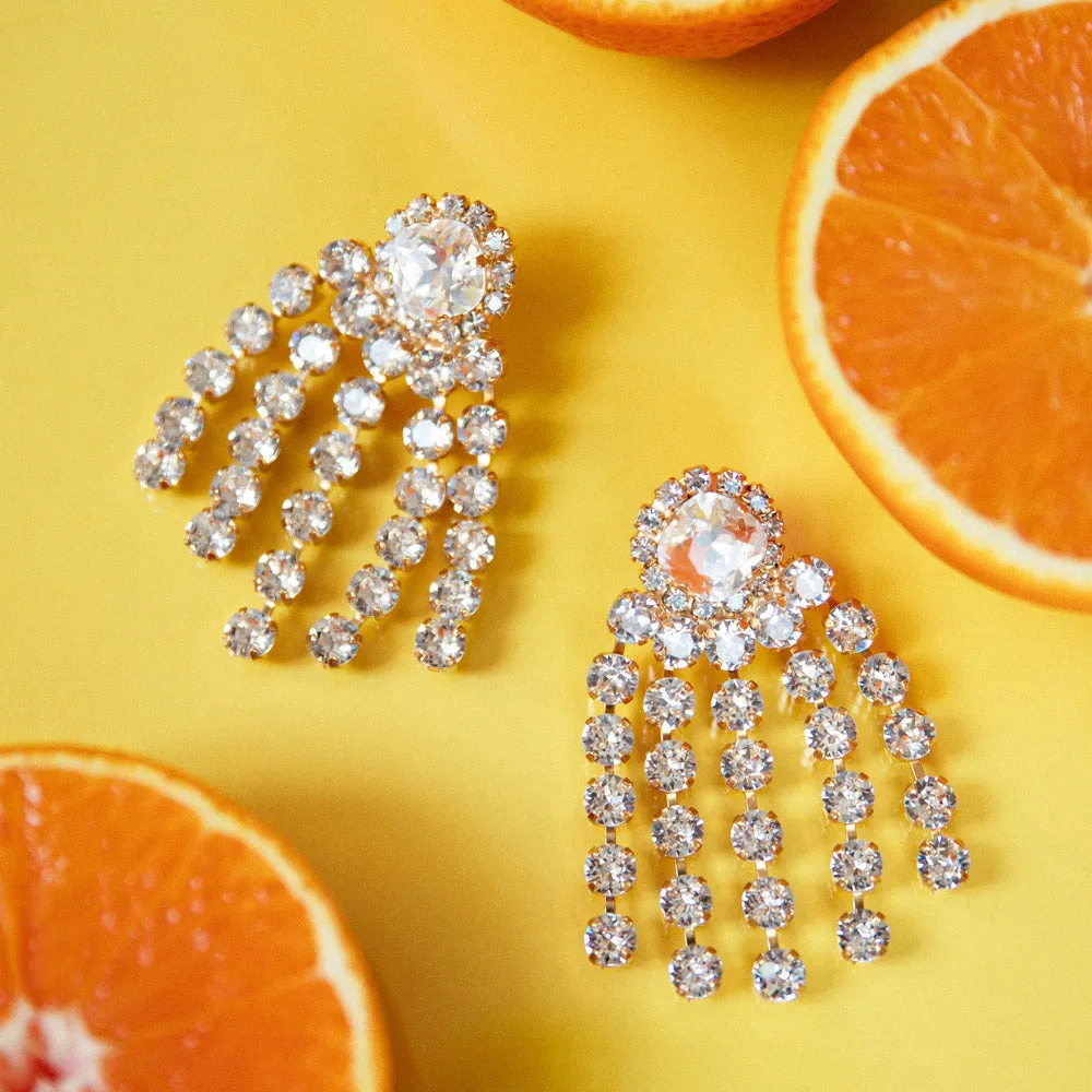 Rafaela Earrings / Crystal