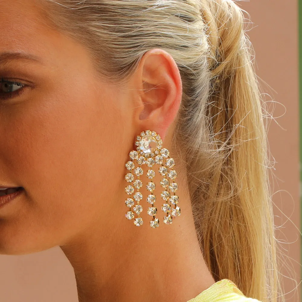 Rafaela Earrings / Crystal