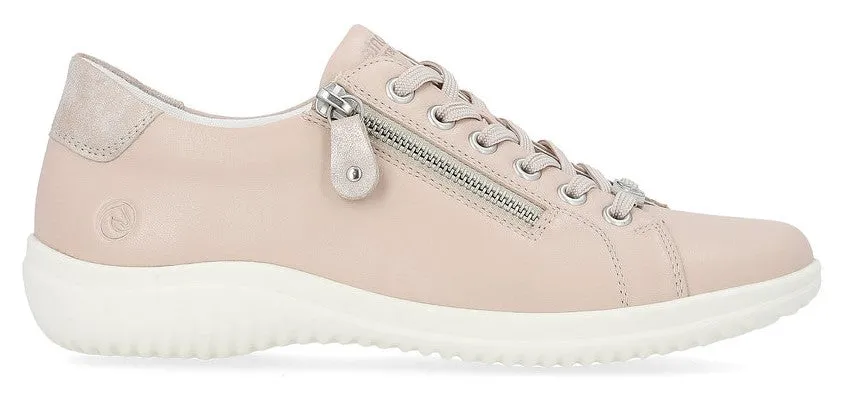 Remonte D1E03-31 Womens Leather Lace Up Casual Shoe