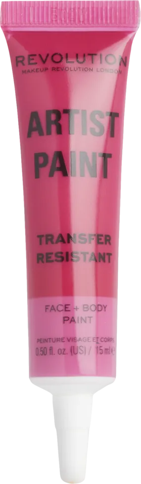 Revolution Artist Face Body Paint Pink 15ML