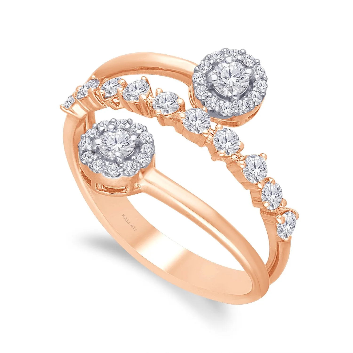 Rose Gold Diamond Eternal Ring